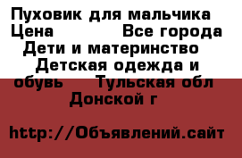 Пуховик для мальчика › Цена ­ 1 600 - Все города Дети и материнство » Детская одежда и обувь   . Тульская обл.,Донской г.